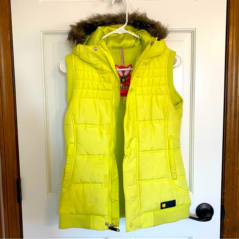 Burton Dry Ride Vest - Highlighter Yellow